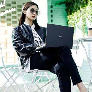 LG gram 15-inch Lightweight Laptop, FHD Touchscreen, Intel Ultra 7-155H(16-Core), 32GB RAM, 2TB SSD, Intel Arc Graphics, Backlit KB, Long-Lasting Battery, Thunderbolt, Wi-Fi 6E, Windows 11 Pro