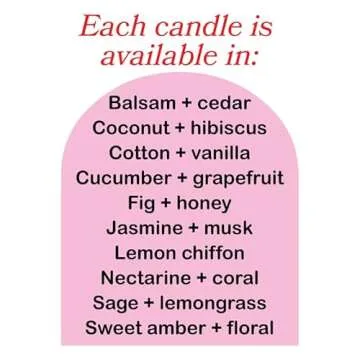 Cool Girl Candles | Lucky Girl Syndrome Coconut + Hibiscus Scented Candle Preppy Pink Aesthetic Room Decor Pastel Danish Y2K Gift for Sister Tiktok Viral Best Friend BFF Bestie for her
