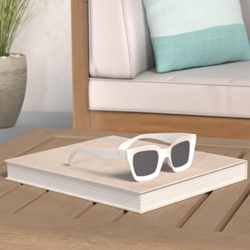 FEISEDY Classic Women Sunglasses Thick Frame UV400 Protection