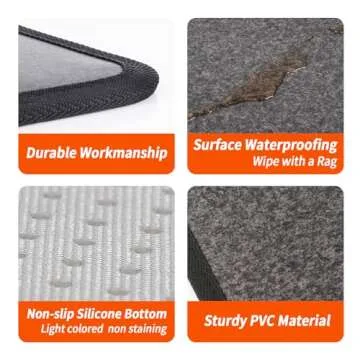 Hodeamy Heated Floor Mat – Adjustable Foot Warmer