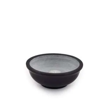 Kaizen Casa Incense Holder, Incense Burner Bowl for Stick, Stone Incense Ash Catcher for Home,Office,Yoga Meditation. (4.5" x 4.5" x 1.75")