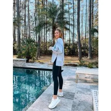 HeyNuts Workout Pro Full Length Yoga Leggings for Tall Women, Tummy Control Compression Athletic Yoga Pants 28'' Black XS(0/2)