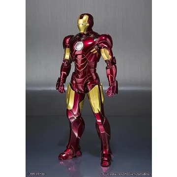 TAMASHII NATIONS - Iron Man 2 - Iron Man MK-4 -S.H.Figuarts 15th Anniversary Ver.-, Bandai Spirits S.H.Figuarts Action Figure