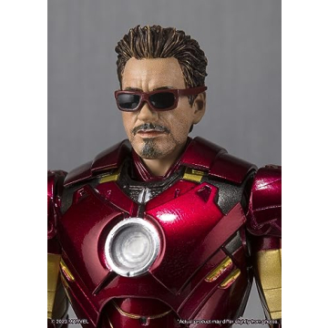 TAMASHII NATIONS - Iron Man 2 - Iron Man MK-4 -S.H.Figuarts 15th Anniversary Ver.-, Bandai Spirits S.H.Figuarts Action Figure