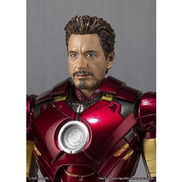 TAMASHII NATIONS - Iron Man 2 - Iron Man MK-4 -S.H.Figuarts 15th Anniversary Ver.-, Bandai Spirits S.H.Figuarts Action Figure
