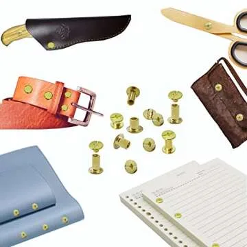 YMAISS Chicago Screws 90 Sets 3 Sizes Binding Posts