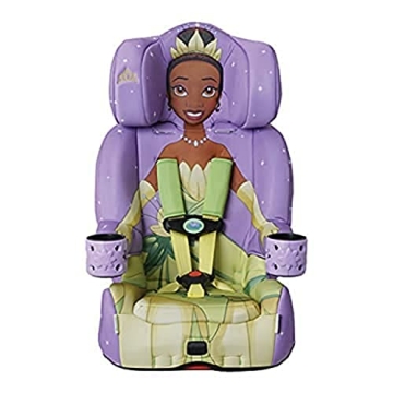 KidsEmbrace Disney Princess and the Frog Tiana 2-in-1 Forward-Facing Booster Car Seat