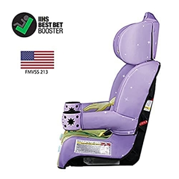 KidsEmbrace Disney Princess Tiana 2-in-1 Car Seat Booster
