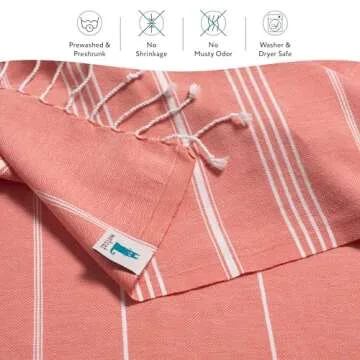 WETCAT Turkish Beach Towel Oversized - Soft & Quick Dry