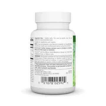 Source Naturals Vegan True Iron Support, Gentle on The Stomach and Chelated for Increased Absorbtion* - 180 Tablets