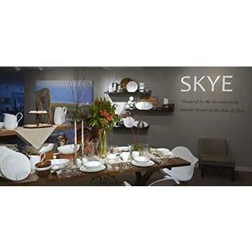 nambe Skye Wood Charger Plate for Dinner | Round, Acacia Wood, Charger for Place Setting, Party, Wedding | Versatile Tableware for Dishes, Snack, Dessert, Salad, Fruit (13-inch)