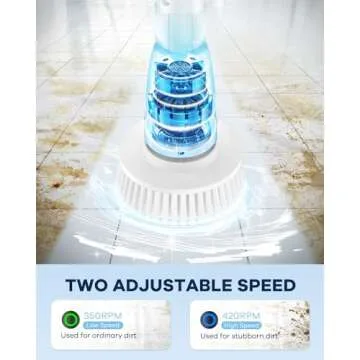 MABOGU Electric Spin Scrubber for Effortless Cleaning