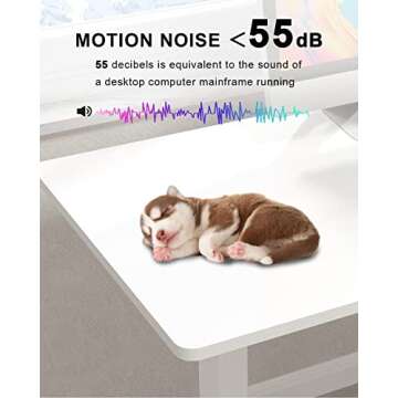 Joy Seeker Electric Adjustable Standing Desk for Ergonomic Work