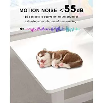 Joy Seeker Electric Adjustable Standing Desk for Ergonomic Work