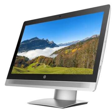 HP ProOne 600 G2 All-in-One Desktop Computer, 21.5 inch Full HD PC, Core i5-6500, up to 3.6 GHz, 16GB RAM, 512GB SSD, WiFi, Windows 10 Pro(Renewed)