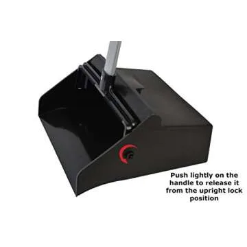 Janico 1085 Commercial Lobby Dustpan, 37" Ergonomic Design