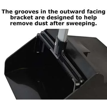 Janico 1085 Commercial Lobby Dustpan, 37" Ergonomic Design