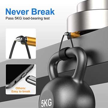 iPhone Charger 10 ft,3-Pack Extra Long Lightning Cable [Apple MFi-Certified] iPhone Charger Cord 10 Foot Fast Charging for iPhone 13 12 11 Pro Max X XS XR/8 Plus/7 Plus/6/6s Plus/5s /5c/iPad Mini Air