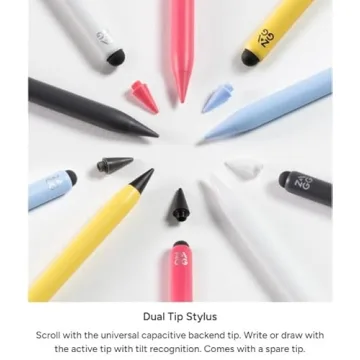 ZAGG Pro Stylus 2 - Dual-Tip, Wireless Charging, Palm Rejection, Tilt Recognition - For iPad Pro 11/12.9, Air, iPad, Mini - Gray