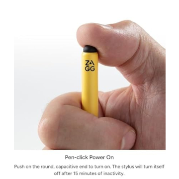 ZAGG Pro Stylus 2 - Dual-Tip, Wireless Charging, Palm Rejection, Tilt Recognition - For iPad Pro 11/12.9, Air, iPad, Mini - Gray