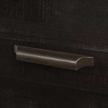 South Shore Versa 6-Drawer Double Dresser-Rubbed Black