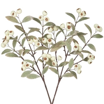 Arborus 2 Pieces Artificial Fall Stems for Beautiful Decor