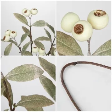 Arborus 2 Pieces Artificial Fall Stems for Beautiful Decor