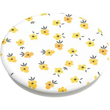 PopSockets Phone Grip with Kickstand in Floral Design