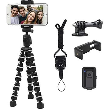 Linkcool Octopus Tripod for iPhone Camera & GoPro