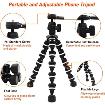 Linkcool Octopus Tripod for iPhone Camera & GoPro