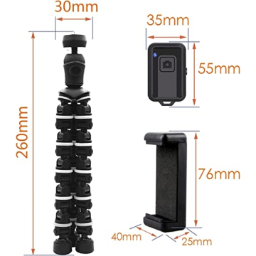 Linkcool Octopus Tripod for iPhone Camera & GoPro