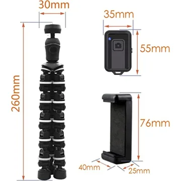 Linkcool Octopus Tripod for iPhone Camera & GoPro
