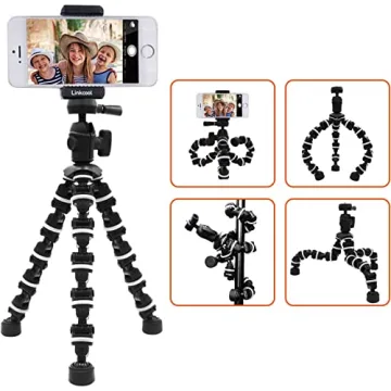 Linkcool Octopus Tripod for iPhone Camera & GoPro