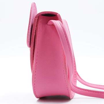 HXQ Little Mouse Ear Bow Crossbody Purse for Kids