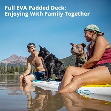 Zupapa Inflatable Paddle Board - Kayak & SUP in One!