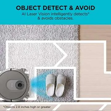 Shark AI Robot Vacuum with Smart Navigation & Pet Hair Pickup