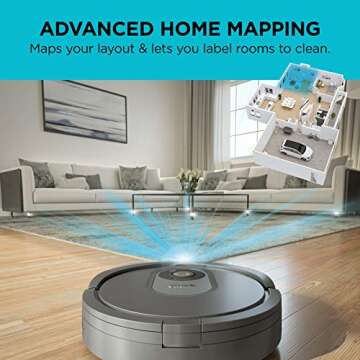 Shark AI Robot Vacuum with Smart Navigation & Pet Hair Pickup