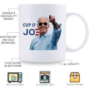 Cup O' Joe Coffee Mug - 12 oz, Perfect Gift Idea
