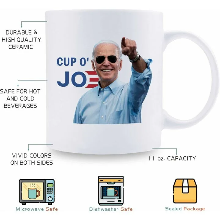 Cup O' Joe Coffee Mug - 12 oz, Perfect Gift Idea