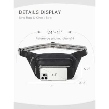 Stylish CLUCI Fanny Pack for Women - Best Travel Accessory