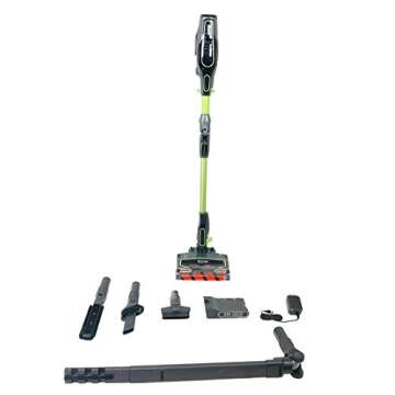 Shark DuoClean Cordless Ultra-Light Vacuum IONFlex, 13.4 in L x 10.2 in W x 45.9 in H, Grasshopper Green