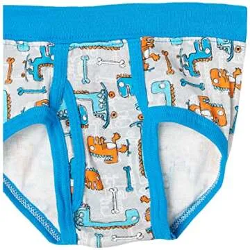 Hanes Boys Potty Trainer Boxer Briefs, 10-pack Baby And Toddler Training Underwear, Assorted, 2-3 US