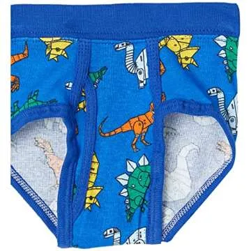 Hanes Boys Potty Trainer Boxer Briefs, 10-pack Baby And Toddler Training Underwear, Assorted, 2-3 US