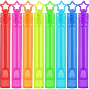 Colorful Star Bubble Wands - 32 Pcs Party Favors for Kids