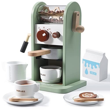 Dorjee Kids Coffee Maker Playset for Imaginative Play