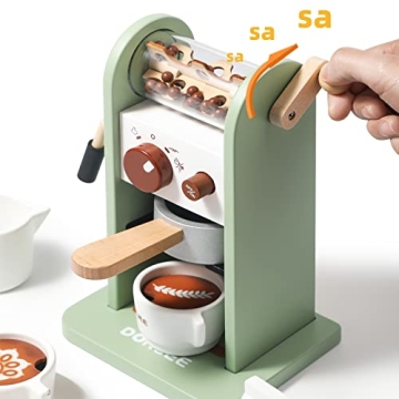Dorjee Kids Coffee Maker Playset for Imaginative Play