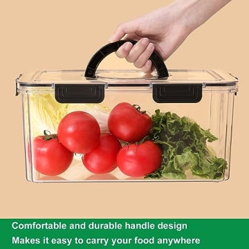 Taiuloo Airtight Fruit Storage Containers for Fresh Produce
