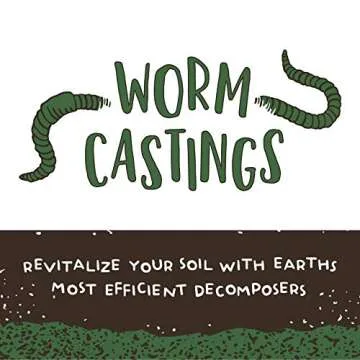 Organic Earth Worm Castings - Boost Your Garden Naturally