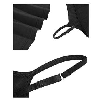 WILLBOND Adjustable Women's Cami Tops - 3 Pack for All Styles