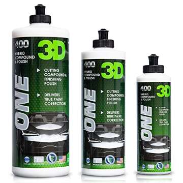 3D One Scratch & Swirl Remover - Car Paint Correction 32oz